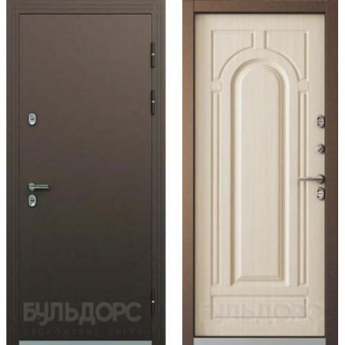 Входная дверь - Дверь Бульдорс ТЕРМО-2 Медь/Белый перламутр, рис. ТВ-1.2