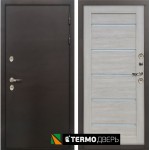 Входная дверь - Лекс Термо Сибирь 3К Клеопатра-2 Ясень кремовый (панель №66)