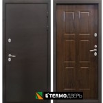 Входная дверь - Лекс Термо Стандарт 3К (Грецкий орех)